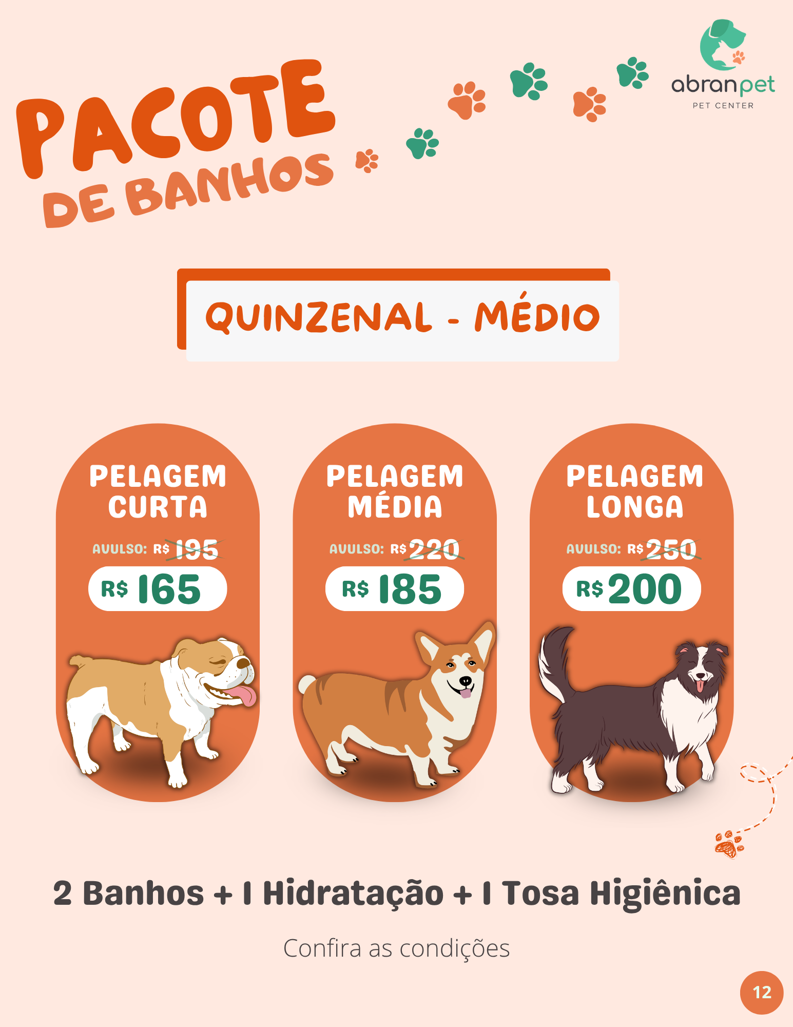 Pacote Médio - Detalhes